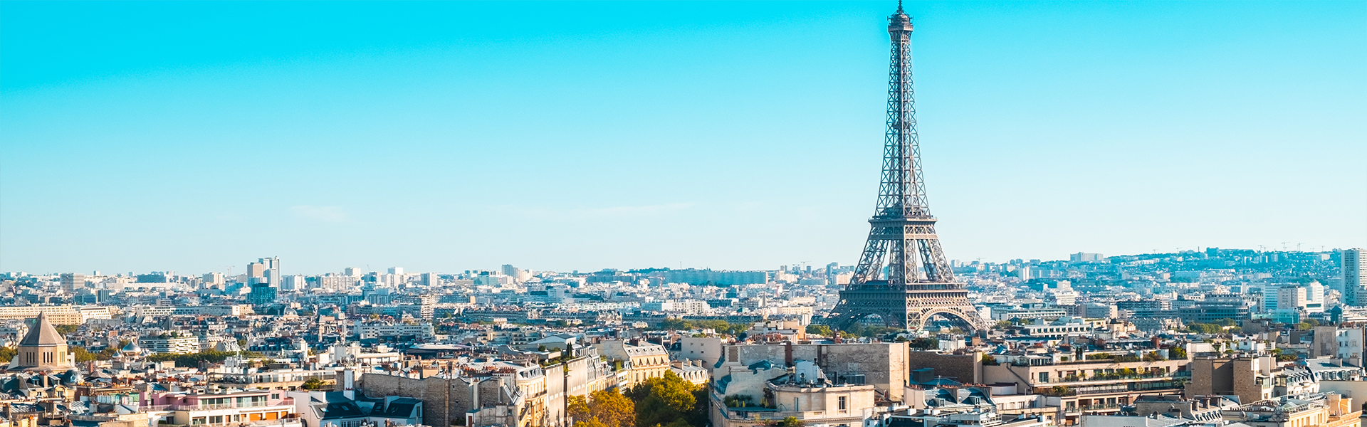 cityscape paris sunlight blue sky fra